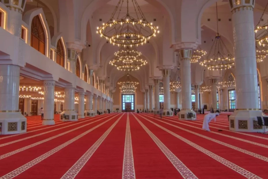mosque prayer carpet