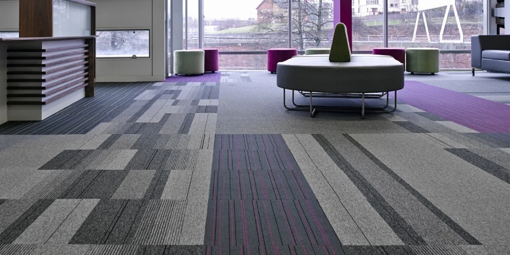 Designing Productivity The Impact of Office Carpet Tiles