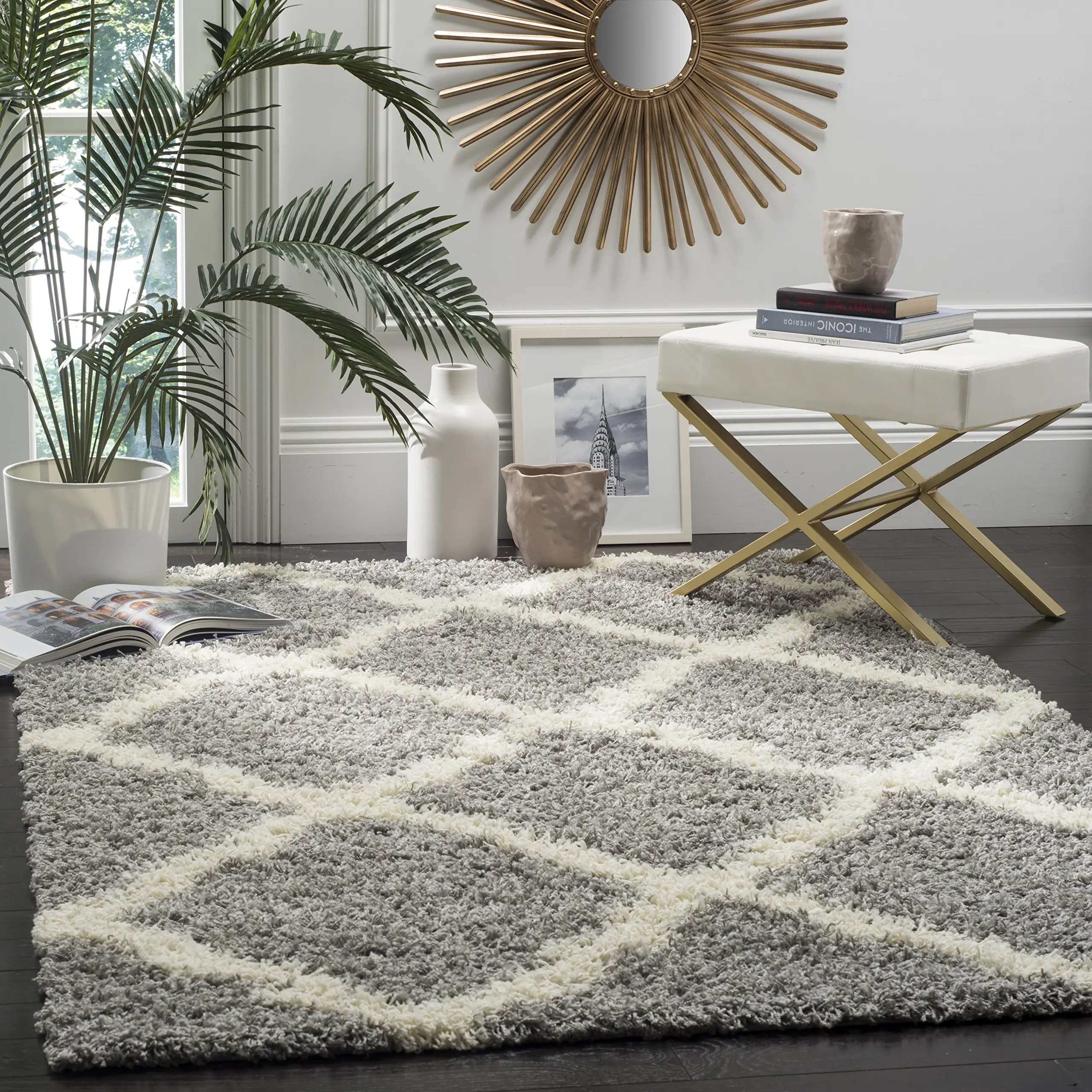 Modern shaggy rugs