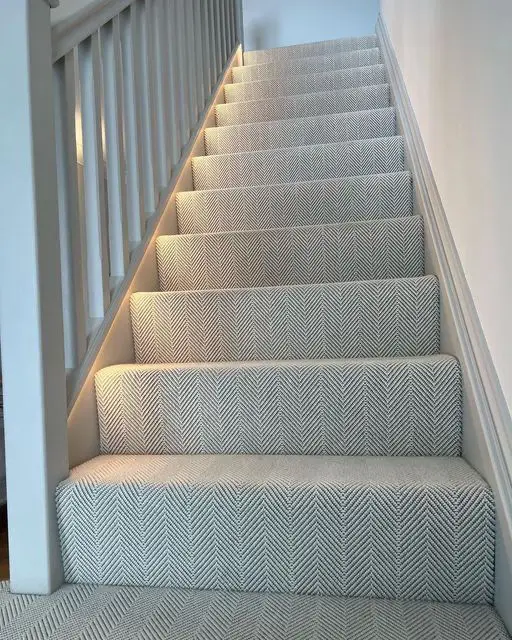 New stair carpets