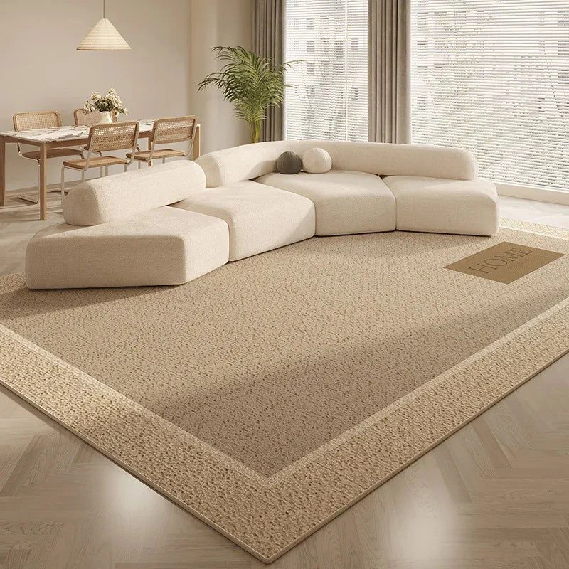 Modern living room carpet