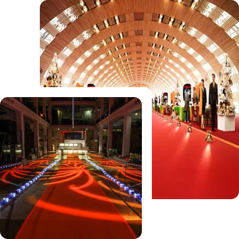 Latest Styles of Exhibition Event Carpet Dubai