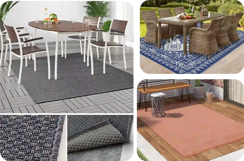 Stylish and durable outdoor carpet